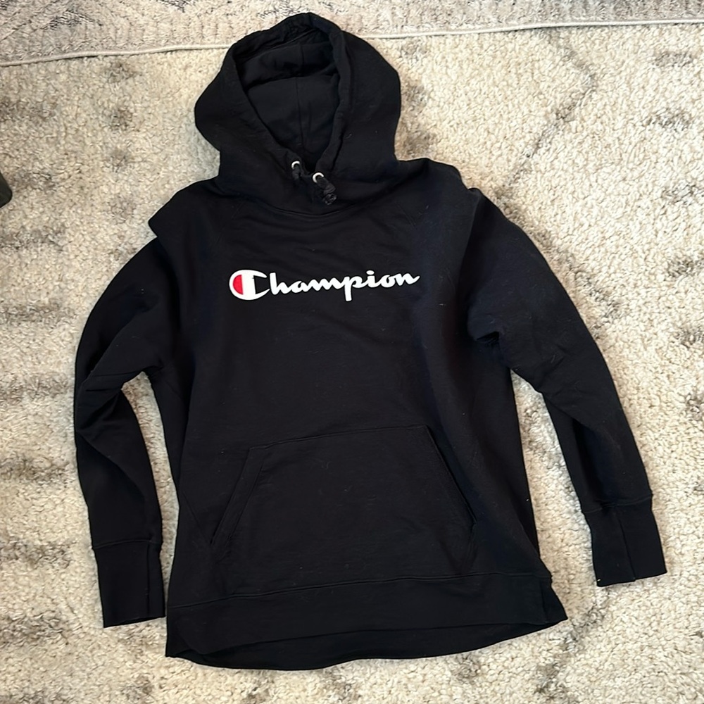 Champion black hoodie